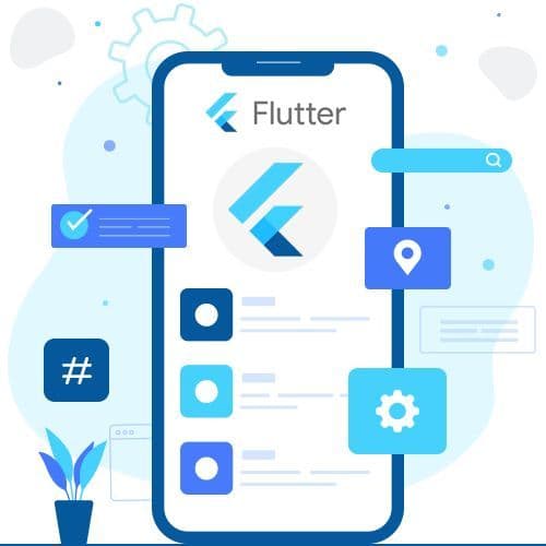 Flutter app development